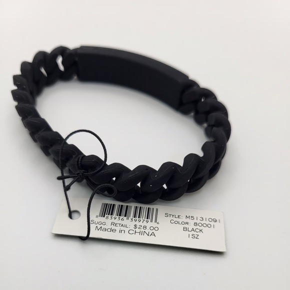 Marc By Marc Jacobs Black Bracelet NWT - Picture 3 of 7